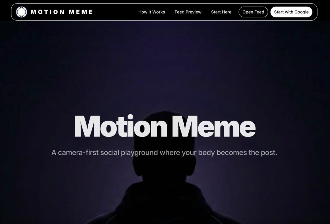 Motion Meme screen